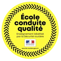 Logo ecole conduite qualite
